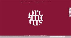 Desktop Screenshot of pro-motus.de